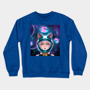 Space Cat Crewneck Sweatshirt